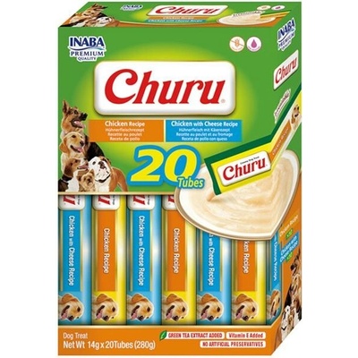 Churu Inaba dog snack kuracie multipack 20x 14 g