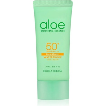 Holika Holika Aloe Soothing Essence водоустойчив крем за слънчеви бани SPF 50+ 70ml