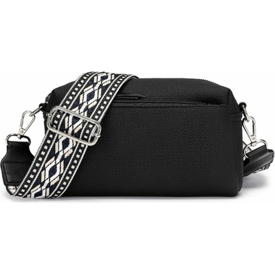 Miss Lulu Ethnic vodeodolná crossbody taška čierna