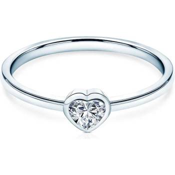 Image 1 of SAVICKI Годежен пръстен Pure: бяло злато, диамант