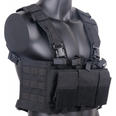 Chest Rig Hybrid 5.56 Velocity SystemS Čierna