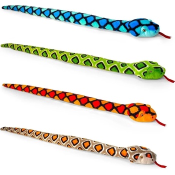 Keel Toys Плюшена играчка Keel Toys Keeleco - Змия, 65 cm, асортимент (SE1471)