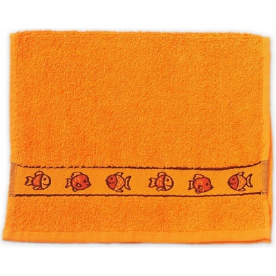 Textilomanie Detský uterák KIDS oranžový 30x50 cm
