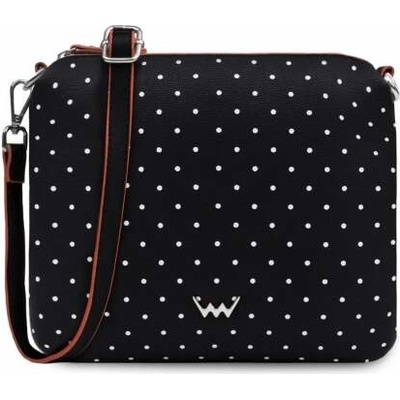 Dámska crossbody kabelka V-COALIE DOTTY BLACK