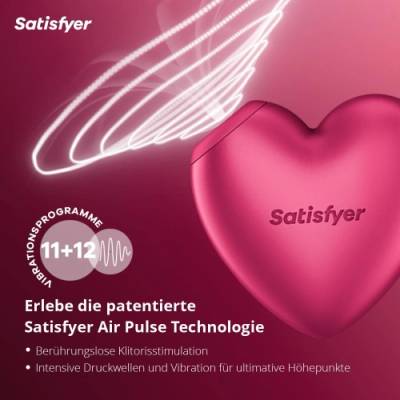 Satisfyer Cutie Heart клиторен стимулатор