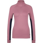Stoic Дамско мериносово термобельо Stoic Women's MerinoSoft245 TuleboSt. Half Zip Merino shirt - Dark Orchid / Navy Blue - размер XXL (916-5192-0216)