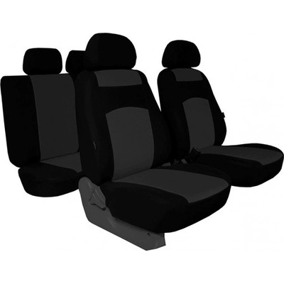 Autopoťah Pok-ter Classic plus sivo-čierne frote-textil
