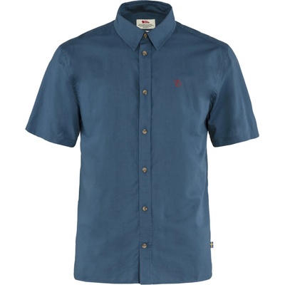 Fjällräven Övik Lite Shirt SS M Размер: M / Цвят: тъмно син