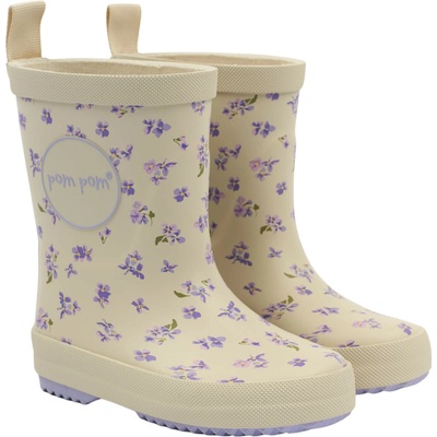 Pom Pom GumBoots PM0005 Viola