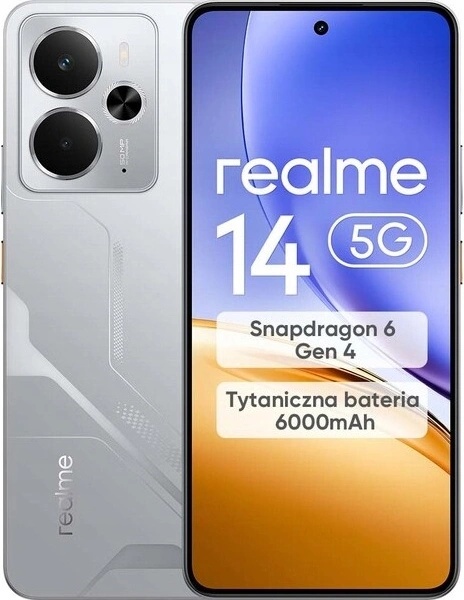 realme 14 5G 8GB/256GB Mech Silver - Heureka.cz