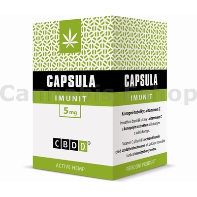 CBDex CBD Capsula Imunit 30 kapslí