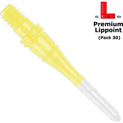 L-Style hroty Premium LipPoint Two Tone Yellow & White Soft 30 Ks