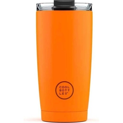 Cool Bottles Termohrnček z nehrdzavejúcej ocele Vivid Orange 550 ml