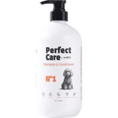 M-PETS Perfect Care №1 - Шампоан и Балсам, с масло от жожоба и D-пантенол - 1 литър - Белгия 10172499