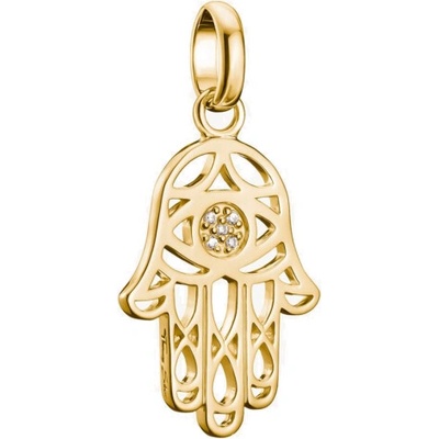 Thomas Sabo connect prívesok charm Hamsa gold-plated CC1243 414 14