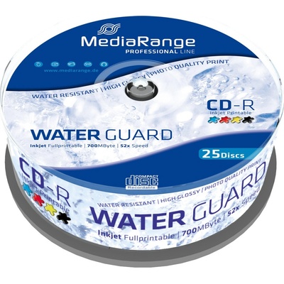 Mediarange CD-R 700MB 52x, 25ks