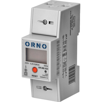 ORNO Elektromer 80A jednofázový O-OR-WE-523