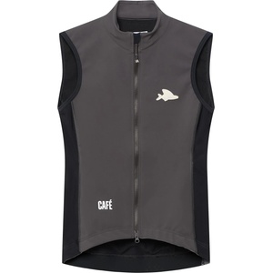 CafÉ du cycliste Дамски елек за колоездене CAFÉ DU CYCLISTE Women's Sibille Cycling vest - Raven - размер XS (154-0228-0111)