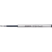 Zebra Náplň do guľôčkových pier, 0,24 mm, "F", čierna