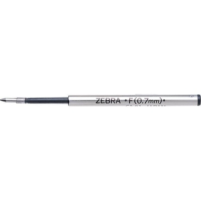 Zebra Náplň do guľôčkových pier, 0,24 mm, "F", čierna