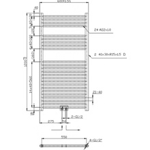 Novaservis 600 mm x 1200 mm 600/1200/RS,5