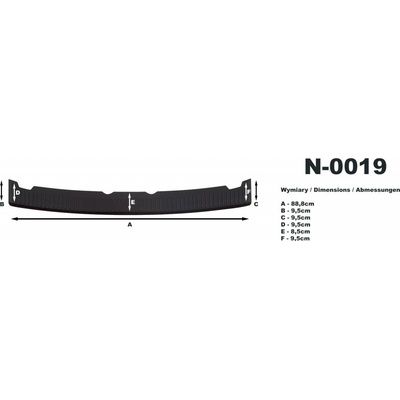 Nášľap kufra Hyunda i10 2011-2012