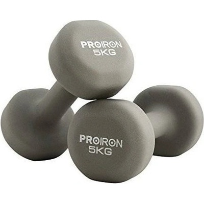 PROIRON Neoprene Dumbell Jednoruční činky 2 x 5 kg