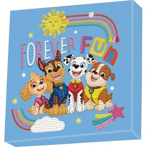 Diamond Dotz Кутия с диаманти Dotz - комплект за мозайка с диаманти Пес Патрул, 28x28 см (DBX.084)