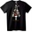 NOONEBRAND Тениска Снупи Коледна Елха - 3XL, Black