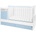Lorelli Детско легло Lorelli - Trend Plus, 70 x 160 cm, White & Baby Blue (10150590039P)