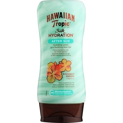 Hawaiian Tropic After Sun Silk Hydration™ hydratačné mlieko po opaľovaní (With Sooting Aloe Vera Gel) 180 ml