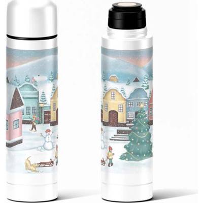 Toro Nerezová termoska so stop ventilom 500 ml dedinka