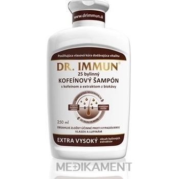 Dr. Immun Kofeínový šampón 25 bylinný 250 ml