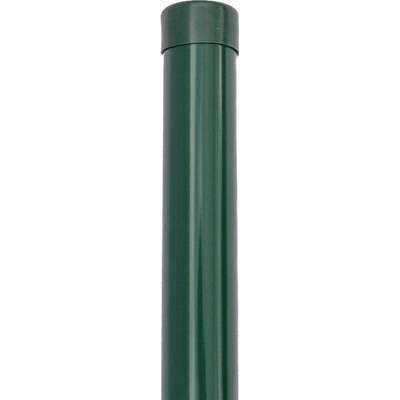 Plotový sloupek zelený průměr 48 mm, výška 220 cm