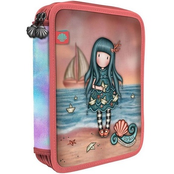 Santoro Несесер с пособия Santoro Gorjuss Making Waves - Washed Ashore, 2 ципа (688GJ28)