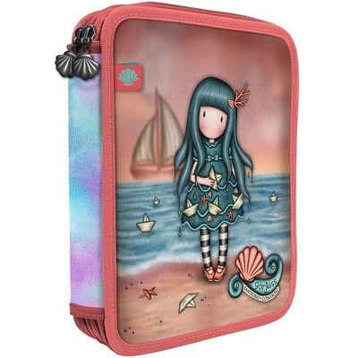 Santoro Несесер с пособия Santoro Gorjuss Making Waves - Washed Ashore, 2 ципа (688GJ28)