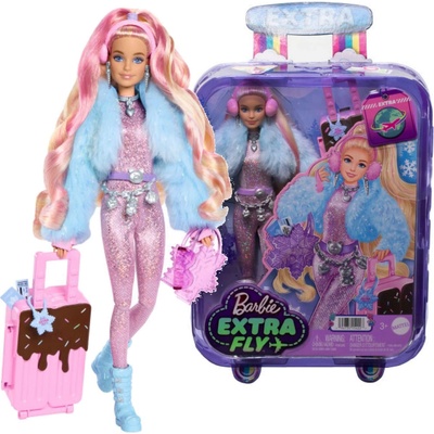 Barbie Extra v oblečku do sněhu – Zboží Mobilmania