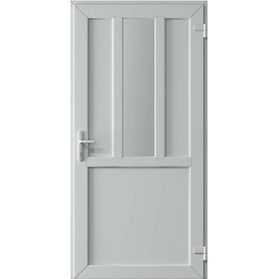 Homedoors venkovní PVC dveře 90 x 205 cm bílé pravé – Zboží Mobilmania