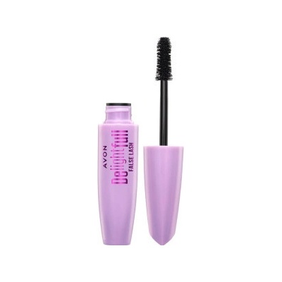 Avon Zhušťující prodlužující řasenka Delightfull Blackest Black 10 ml