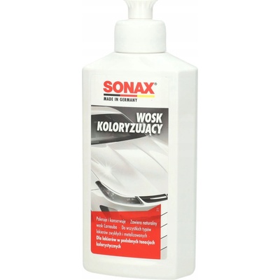 Sonax Polish & Wax Color NanoPro BIELA 250 ml