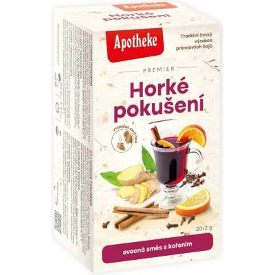 Apotheke Premier Horké pokušení čaj 20 x 2 g