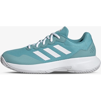 adidas GameCourt 2 W GW6262 Aqua / Bílá / Tmavě růžová – Zbozi.Blesk.cz