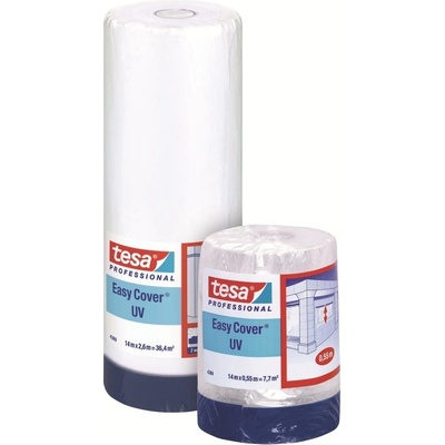 Tesa 04498-00002-00 krycí fólie Easy Cover transparentní 17 m x 2.6 m