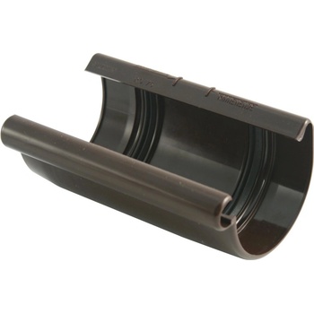 Marley Spojka odkvapového žľabu 75 mm hnedá