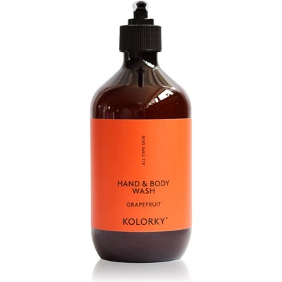 Kolorky Hand & Body Wash почистващ гел за ръце и тяло Grapefruit 490ml