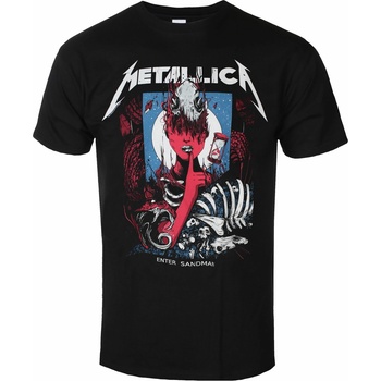 Image 1 of ROCK OFF мъжка тениска Metallica - Enter Sandman Poster - Черен - METTS79MB