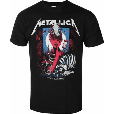ROCK OFF мъжка тениска Metallica - Enter Sandman Poster - Черен - METTS79MB