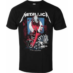 ROCK OFF мъжка тениска Metallica - Enter Sandman Poster - Черен - METTS79MB