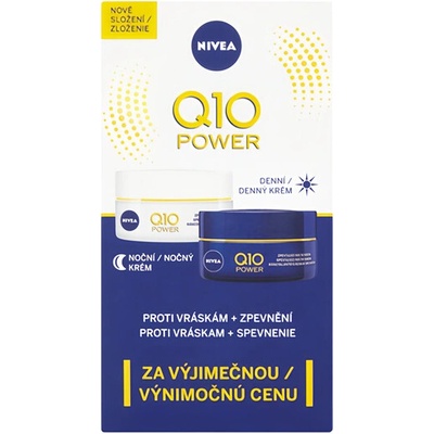 Nivea Visage Q10 denní krém 50 ml + noční krém 50 ml