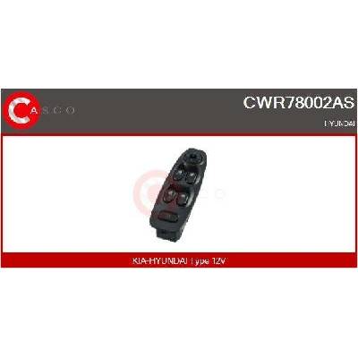 Spínač, zvedací zařízení oken CASCO CWR78002AS